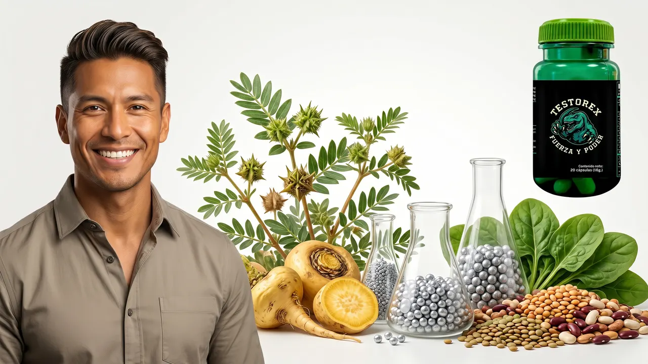 Beneficios de Testorex: energía, resistencia, vitalidad y bienestar masculino natural